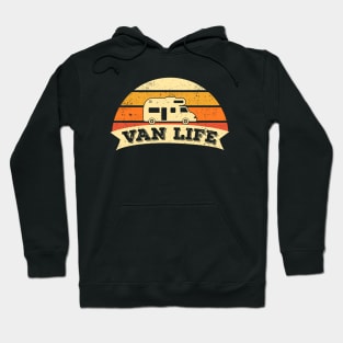 Van Life RV Camping Camper Caravan Motorhome Gift Hoodie